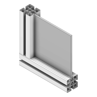 63-100-G MODULAR SOLUTIONS PVC PANEL<br>1/4" X 48" X 96", GRAY